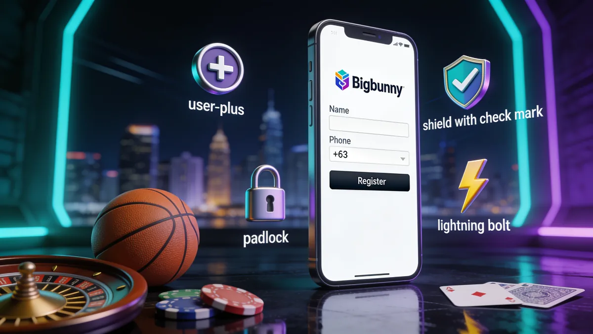BigBunny Casino Registration – Create Your Account for players in the Philippines